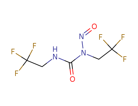 Urea,N-nitroso-N,N'-bis(2,2,2-trifluoroethyl)- cas  13908-99-1