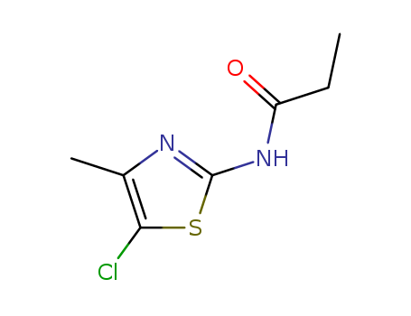 Propanamide,N-(5-chloro-4-methyl-2-thiazolyl)-