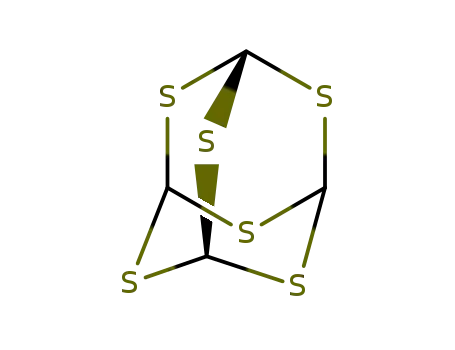 Molecular Structure of 281-40-3 (2,4,6,8,9,10-Hexathiaadamantane)