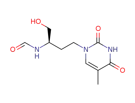N-[(2R)-1-hydroxy-4-(5-methyl-2,4-dioxo-3,4-dihydropyrimidin-1(2H)-yl)butan-2-yl]formamide