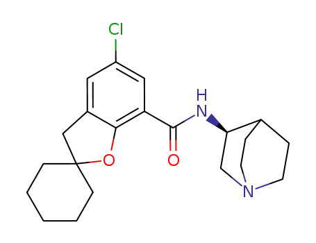 N-(1-azabicyclo(2.2.2)-oct-3-yl)-5-chlorospiro(benzofuran-2(3H),1'-cyclohexane)-7-carboxamide
