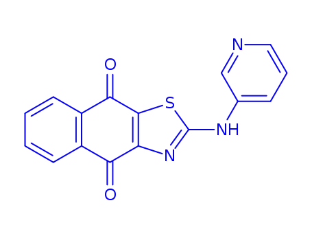 2-(피리딘-3-일라미노)-나프토[2,3-d]티아졸-4,9-디온