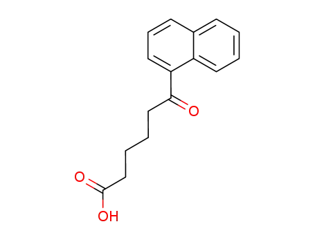 Molecular Structure of 132104-09-7 (6-(1-NAPHTHYL)-6-OXOHEXANOIC ACID)