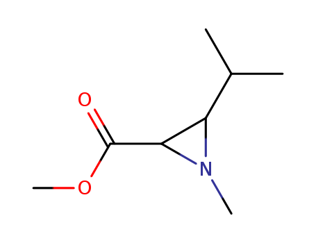 2-AZIRIDINECARBOXYLIC ACID 1-METHYL-3-(ISOPROPYL)-,METHYL ESTER,TRANS-