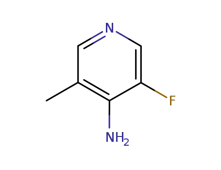 Molecular Structure of 13958-85-5 (3-Picoline,4-amino-5-fluoro-(8CI))