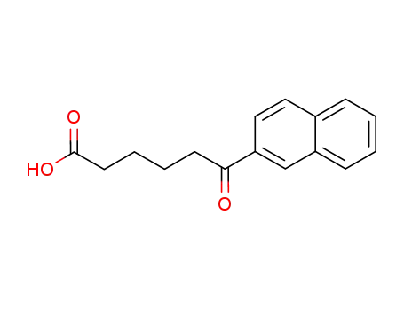 Molecular Structure of 132104-10-0 (6-(2-NAPHTHYL)-6-OXOHEXANOIC ACID)