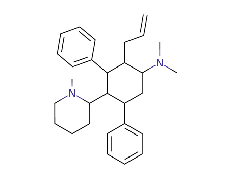 2-[3-アリル-4-(ジメチルアミノ)-2,6-ジフェニルシクロヘキシル]-1-メチルピペリジン