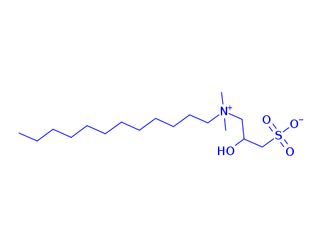 N,N-DIMETHYL-N-DODECYL-N-(2-HYDROXY-3-SULFOPROPYL)AMMONIUM BETAINE 13197-76-7