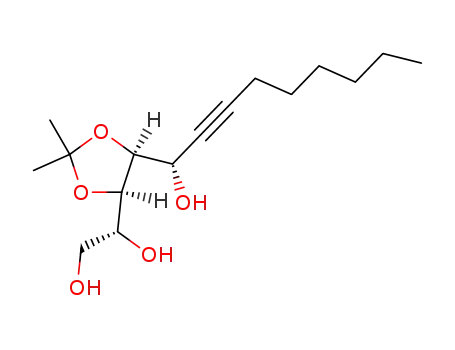 (2S,3R,4S,5S)-2,5-dihydroxy-3,4-isopropylidenedioxy-tridec-6-yn-1-ol