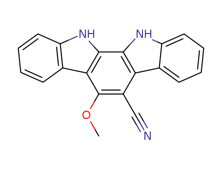 6-시아노-5-메톡시인돌로(2,3-a)카르바졸