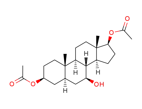 7β-hydroxy-3β.17β-diacetoxy-10.13-dimethyl-5α-gonane