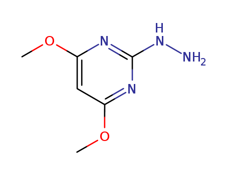 2(1H)-Pyrimidinone, 4,6-dimethoxy-, hydrazone