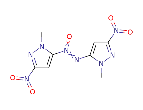 1,1'-dimethyl-3,3'-dinitro-5-azoxypyrazole