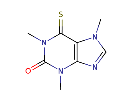 2H-Purin-2-one,1,3,6,7-tetrahydro-1,3,7-trimethyl-6-thioxo-