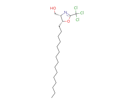 cis-4-hydroxymethyl-5-pentadecyl-2-trichloromethyl-4,5-dihydro-oxazole