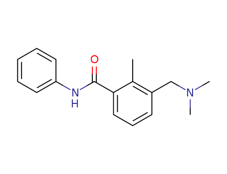 Benzamide,3-[(dimethylamino)methyl]-2-methyl-N-phenyl- cas  13993-91-4