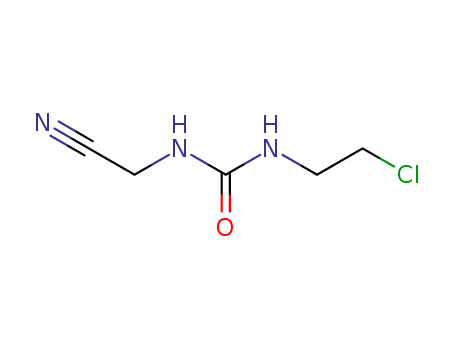Urea,N-(2-chloroethyl)-N'-(cyanomethyl)- cas  13991-67-8