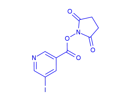N-succinimidyl-5-iodo-3-pyridinecarboxylic acid