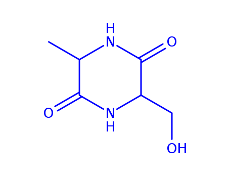 2,5-PIPERAZINEDIONE,3-(HYDROXYMETHYL)-6-METHYL-