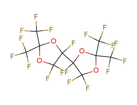 Molecular Structure of 139481-27-9 (perfluoro-2,2,2',2'-tetramethyl-4,4'-bis(1,3-dioxolane))