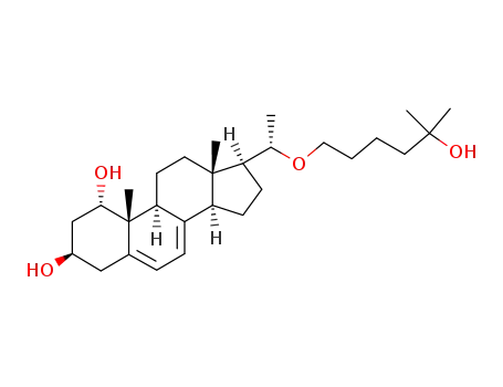 1α,3β-dihydroxy-20(S)-(5-hydroxy-5-methylhexyloxy)pregna-5,7-diene