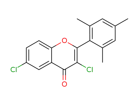 3,6-Dichloro-2-(2,4,6-trimethylphenyl)chromen-4-one
