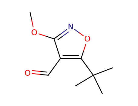 5-tert-butyl-3-methoxyisoxazole-4-carbaldehyde