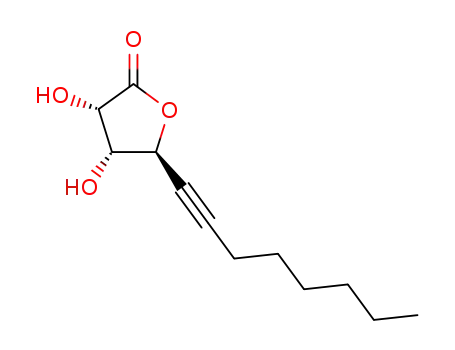 (2S,3R,4S)-2,3-dihydroxy-5-dodecyn-4-olide