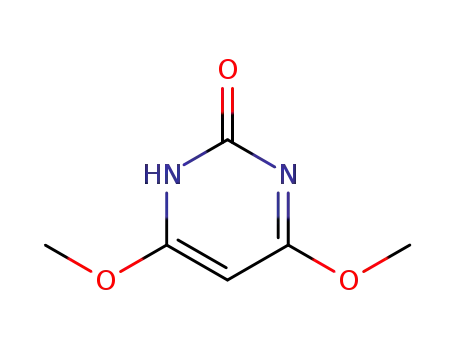 Molecular Structure of 13223-26-2 (2-HYDROXY-4,6-DIMETHOXYPYRIMIDINE)