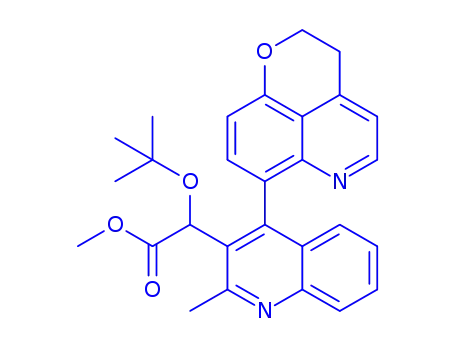 methyl 2-(tert-butoxy)-2-((S)-4-(2,3-dihydropyrano[4,3,2-de]quinolin-7-yl)-2-methylquinolin-3-yl)acetate