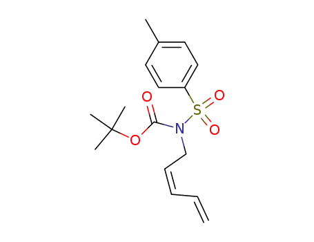 tert-butyl N-((Z)-2,4-pentadienyl)-N-(p-toluenesulfonyl)carbamate
