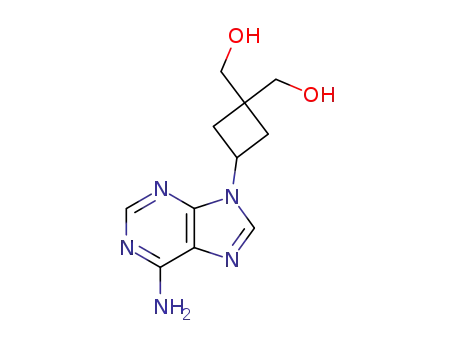 [3-(6-amino-9H-purin-9-yl)cyclobutane-1,1-diyl]dimethanol