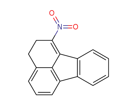 Molecular Structure of 33611-87-9 (1-Nitro-2,3-dihydrofluoranthene)