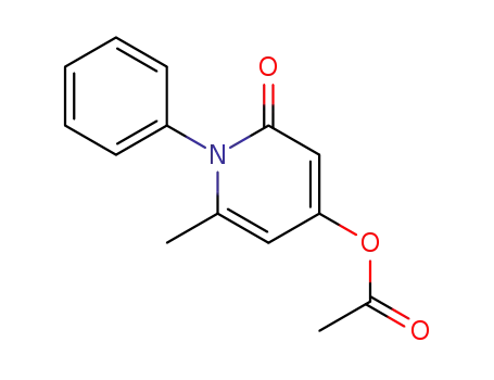 酢酸6-メチル-2-オキソ-1-フェニル-1H-ピリジン-4-イル