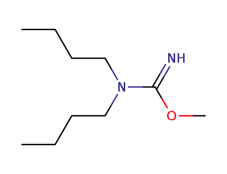 Molecular Structure of 13194-58-6 (methyl N,N-dibutylcarbamimidate)