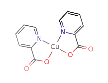 Molecular Structure of 14050-01-2 (copper(2+) 2-carboxypiperidin-1-ide 6-carboxy-2H-pyridin-1-ide (1:1:1))