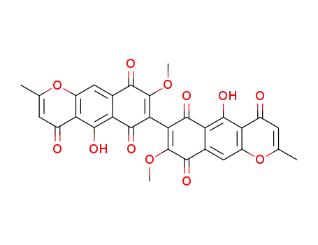 Molecular Structure of 13191-64-5 (aurofusarin)