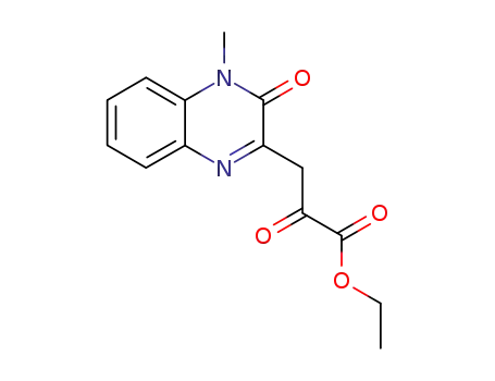 Ethyl 3-(4-methyl-3-oxo-3,4-dihydro-2-quinoxalinyl)-2-oxopropanoate