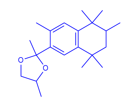 1,3-DIOXOLANE,2,4-DIMETHYL-2-(5,6,7,8-TETRAHYDRO-3,5,5,6,8,8-HEXAMETHYL-2-NAPHTHALENYL)-CAS