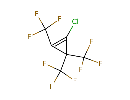 2-chloro-1,3,3-tristrifluoromethylcyclopropene