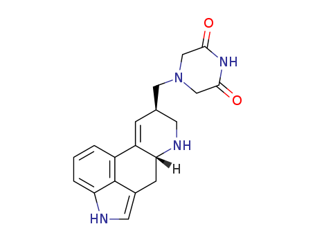 4-(9,10-DIDEHYDROERGOLIN-8-YL)METHYLPIPERAZINE-2,6-DIONE