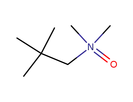 Molecular Structure of 13993-87-8 (N,N,2,2-Tetramethyl-1-propanamineN-oxide)