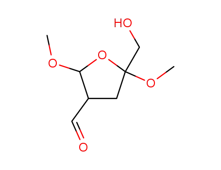 2-hydroxymethyl-4-formyl-2,5-dimethoxytetrahydrofurane