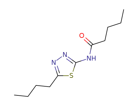 <i>N</i>-(butyl-[1,3,4]thiadiazol-2-yl)-valeramide