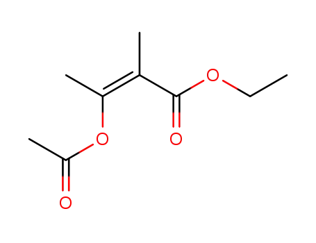 (Z)-3-Acetoxy-2-methyl-but-2-enoic acid ethyl ester