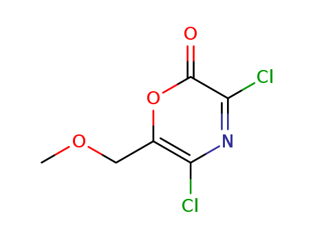 2H-1,4-OXAZIN-2-ONE,3,5-DICHLORO-6-(METHOXYMETHYL)-