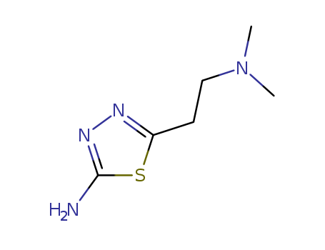 5-[2-(dimethylamino)ethyl]-1,3,4-thiadiazol-2-amine(SALTDATA: FREE)
