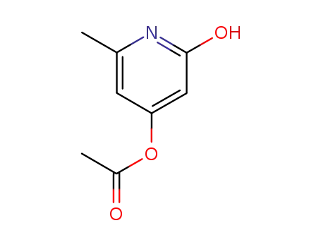 Molecular Structure of 13959-08-5 (4-(Acetyloxy)-6-methyl-2(1H)-pyridinone)