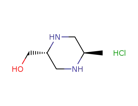 ((2R,5R)-5-methyl-piperazin-2-yl)-methanol hydrochloride