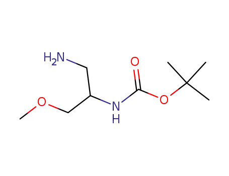 Carbamic acid, [2-amino-1-(methoxymethyl)ethyl]-, 1,1-dimethylethyl ester